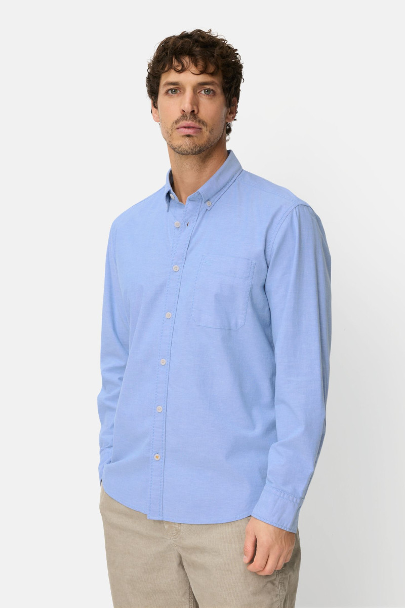 Ing Camel Active Shirts 1/1 Sleeves Stormy Blue