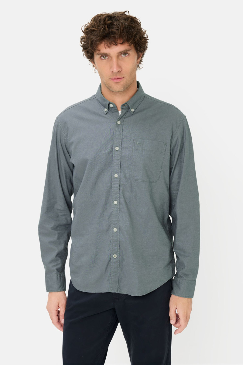 Ing Camel Active Shirts 1/1 Sleeves Stormy Blue