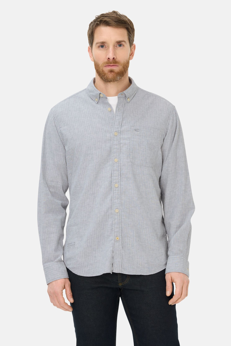 Ing Camel Active Shirts 1/1 Sleeves Stormy Blue