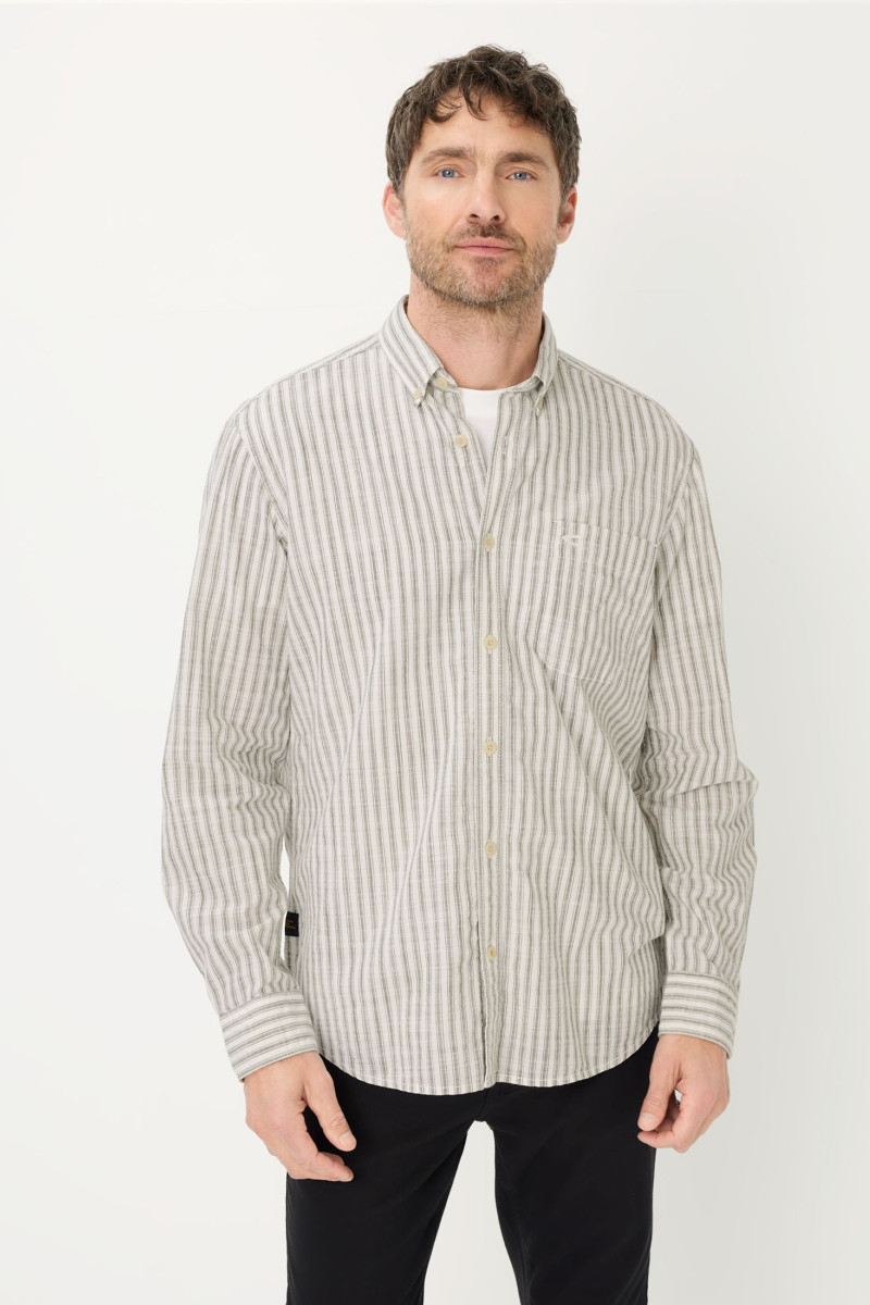 Košeľa Camel Active Shirts 1/1 Sleeves Deep Olive