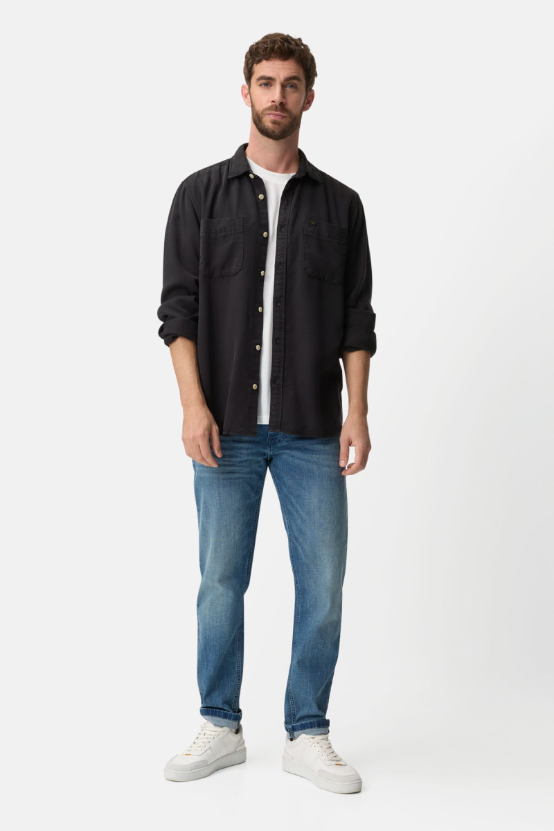Košeľa Camel Active Shirts 1/1 Sleeves Dark Navy