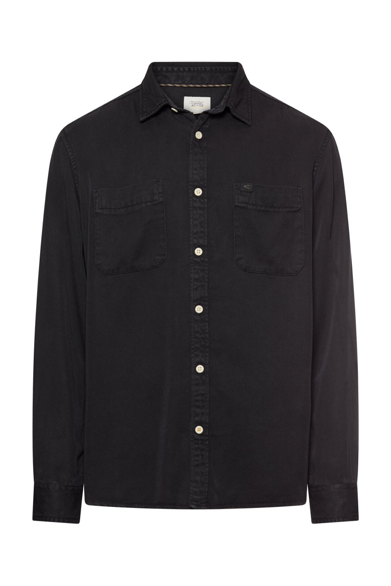 Košeľa Camel Active Shirts 1/1 Sleeves Dark Navy