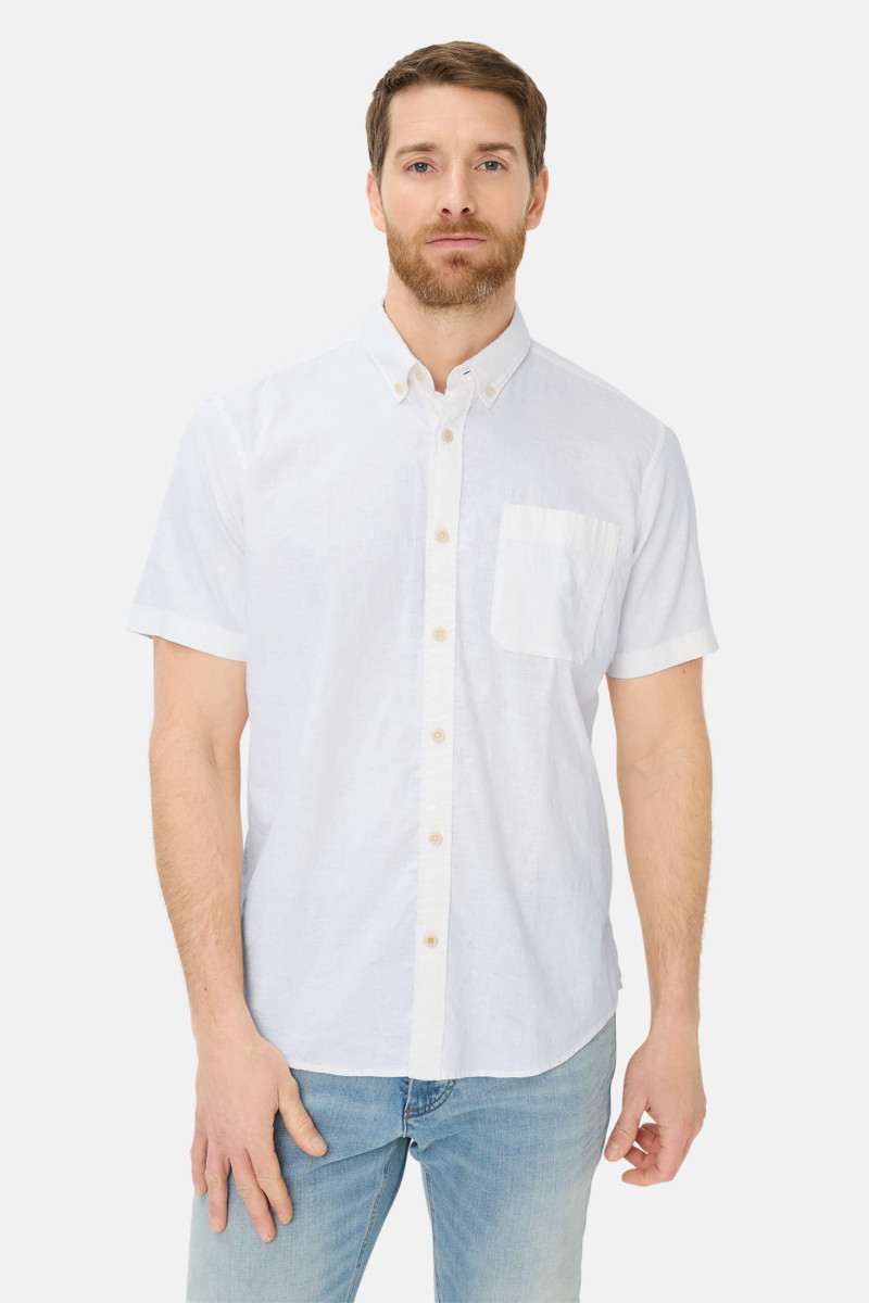 Ing Camel Active Shirts 1/2 Sleeves White