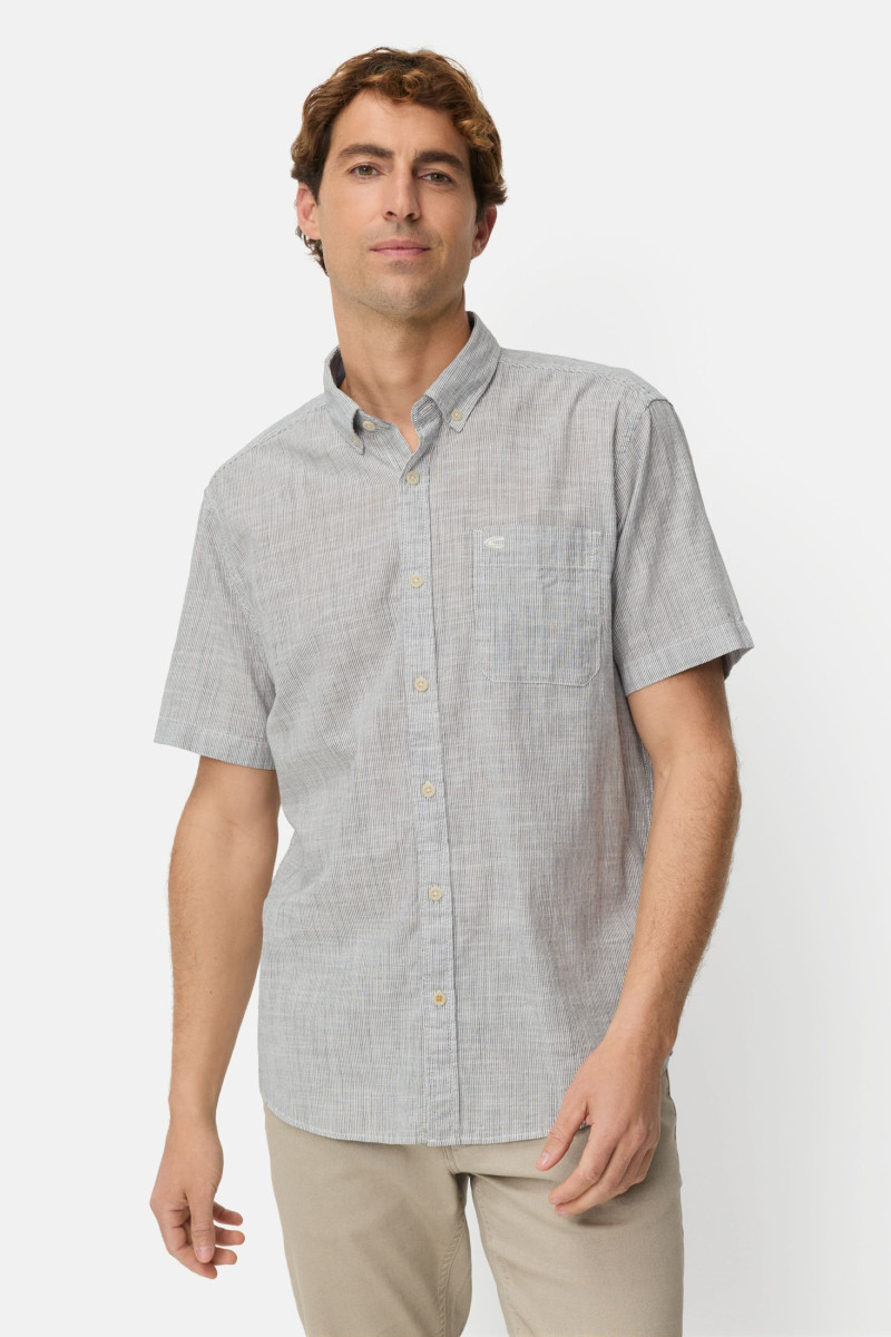 Ing Camel Active Shirts 1/2 Sleeves Offwhite