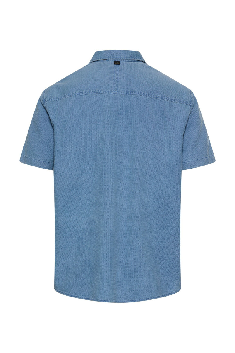 Košeľa Camel Active Shirts 1/2 Sleeves Ocean Blue
