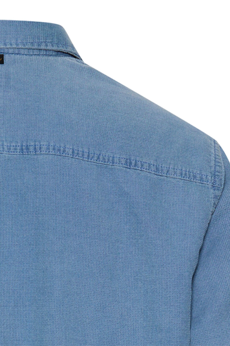 Košeľa Camel Active Shirts 1/2 Sleeves Ocean Blue