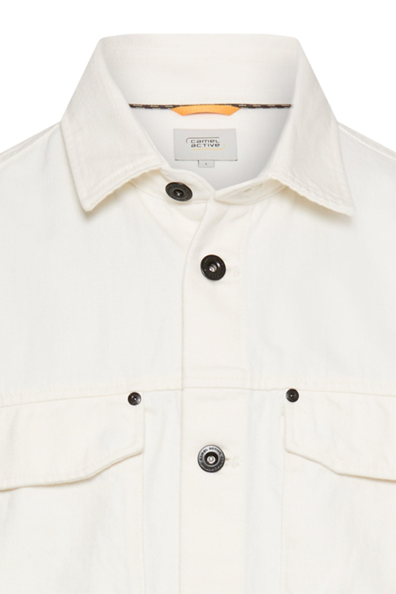 Košeľa Camel Active Overshirts Offwhite