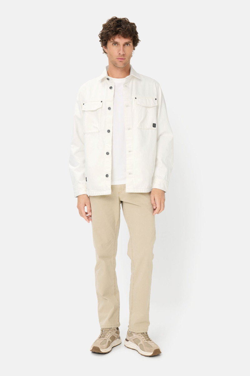 Košeľa Camel Active Overshirts Offwhite