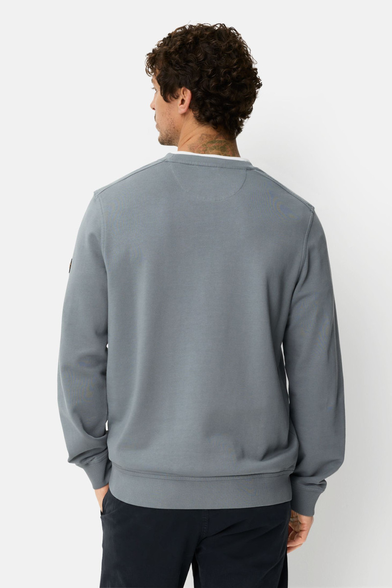 Mikina Camel Active Sweatshirts Stormy Blue