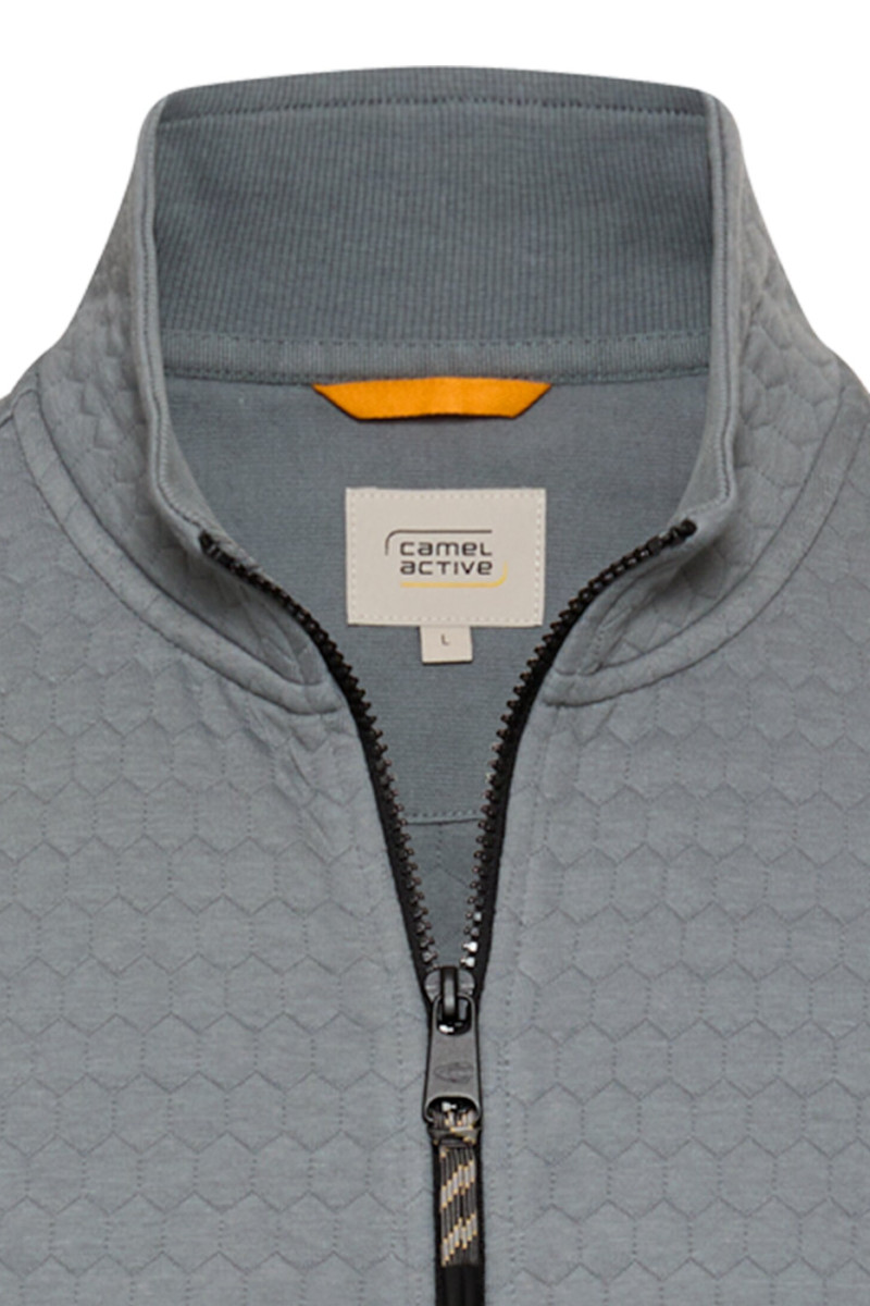 Mikina Camel Active Sweatjackets Stormy Blue