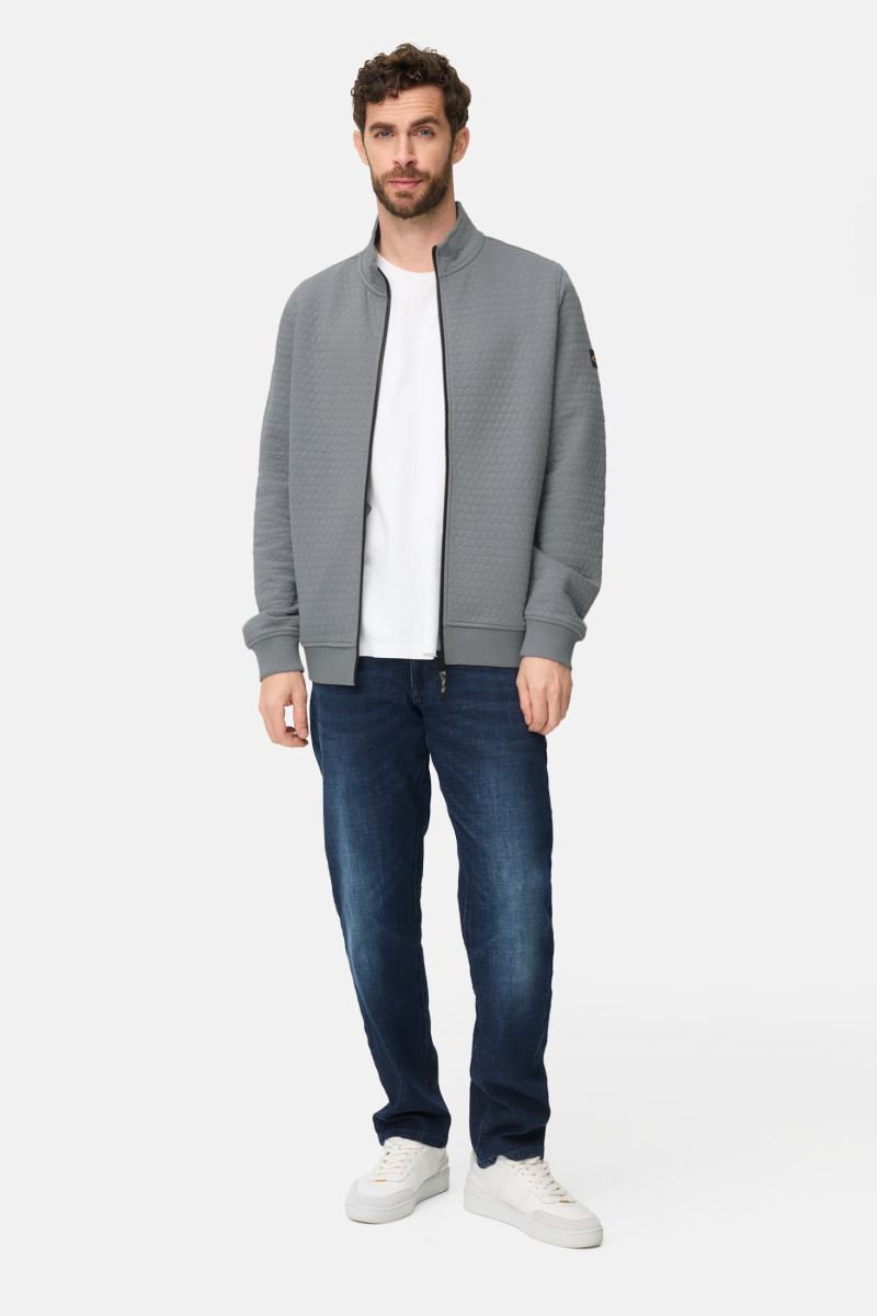 Mikina Camel Active Sweatjackets Stormy Blue