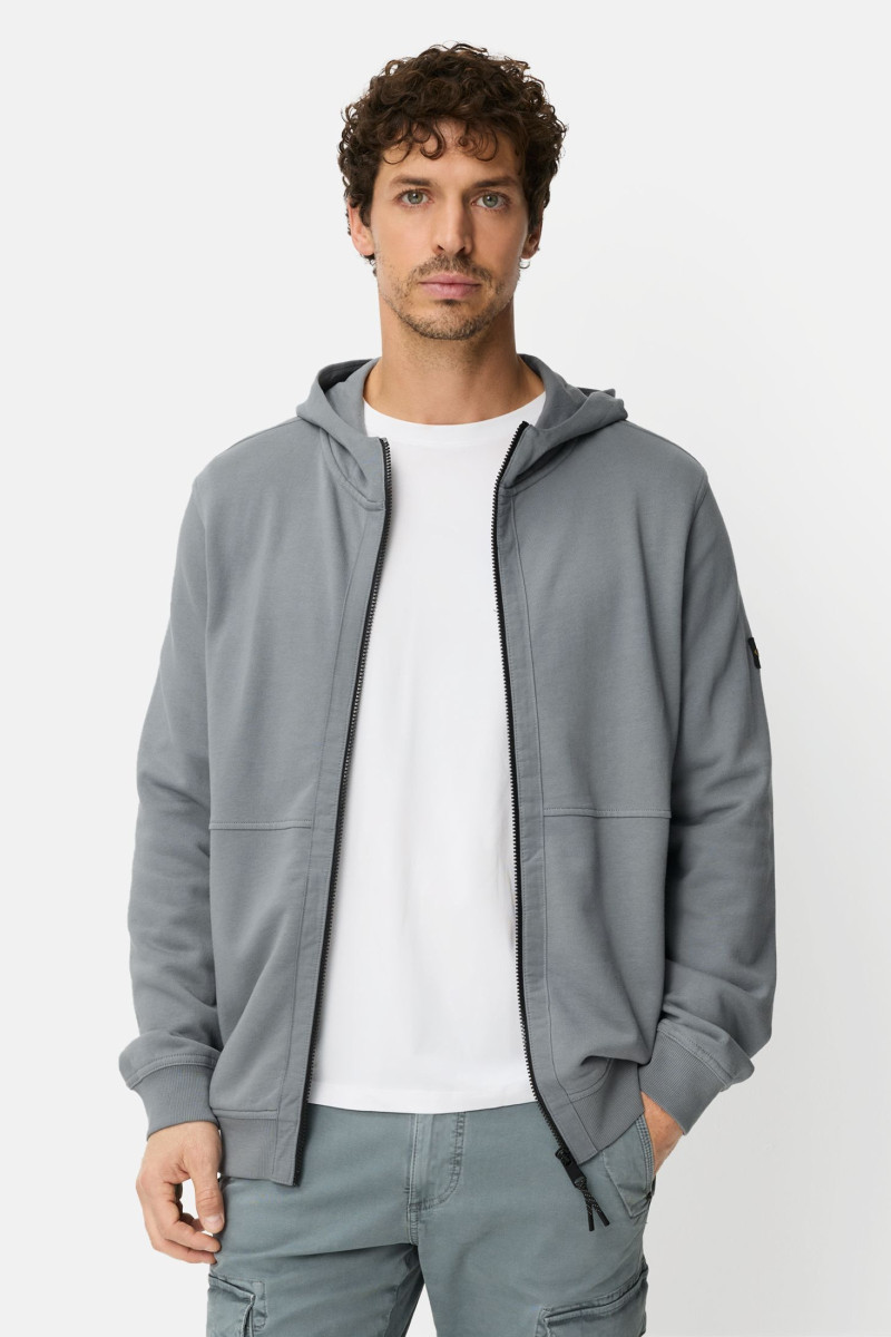 Mikina Camel Active Sweatjackets Stormy Blue