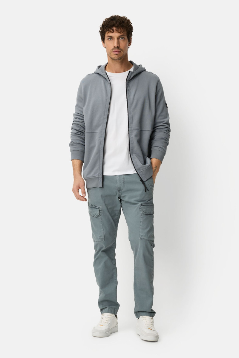 Mikina Camel Active Sweatjackets Stormy Blue