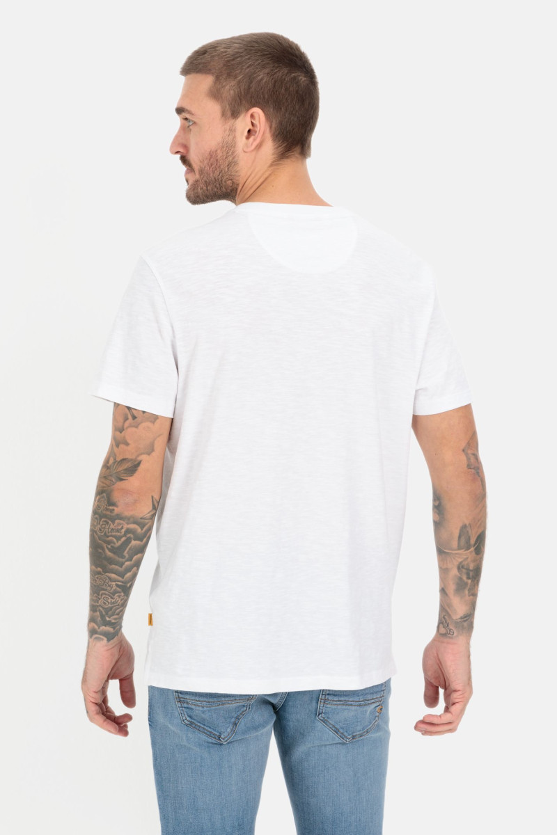 Tričko Camel Active T-Shirts 1/2 Sleeves White