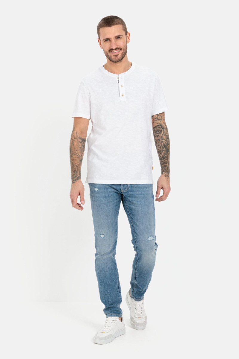 Tričko Camel Active T-Shirts 1/2 Sleeves White