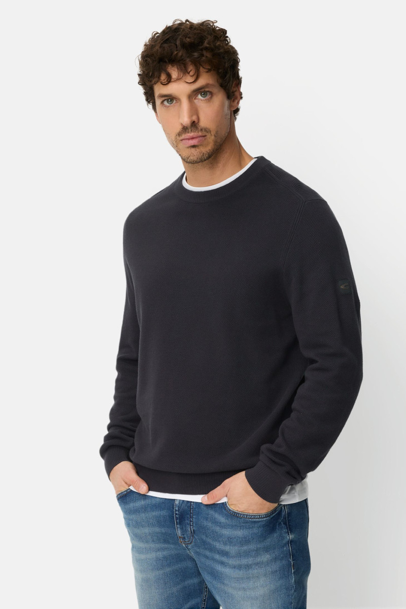 Sveter Camel Active Pullovers Dark Indigo