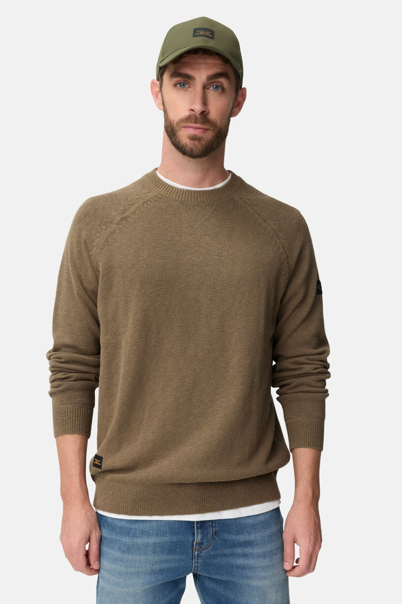 Sveter Camel Active Pullovers Deep Olive