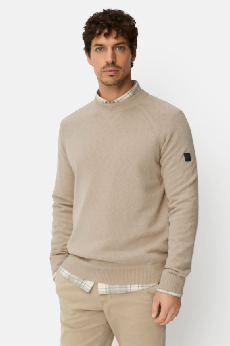 Sveter Camel Active Pullovers Light Beige