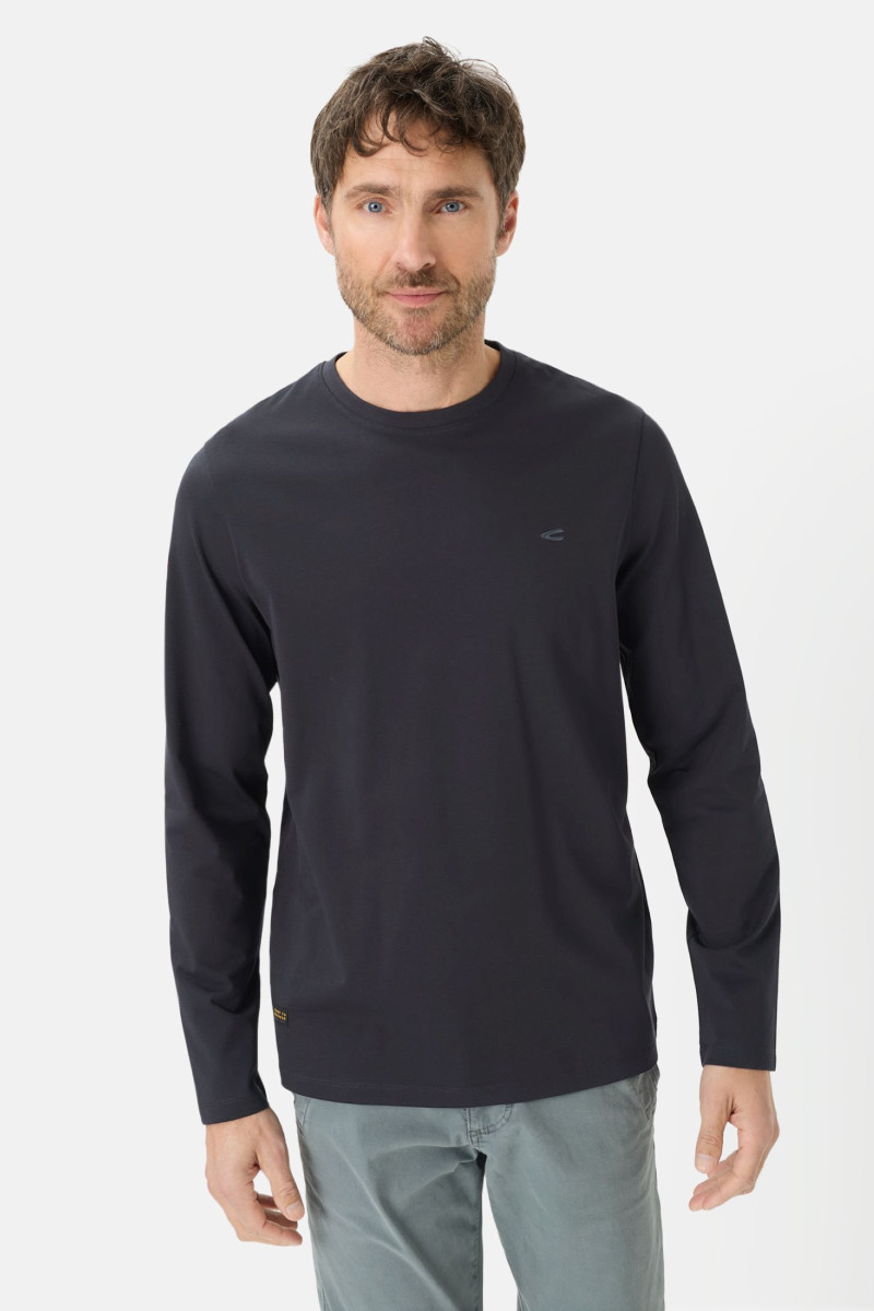 Póló Camel Active T-Shirts 1/1 Sleeves Dark Indigo