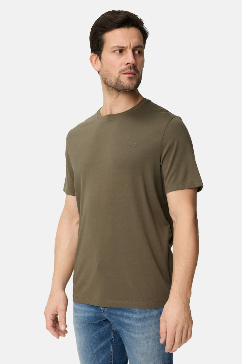 Tričko Camel Active T-Shirts 1/2 Sleeves Deep Olive