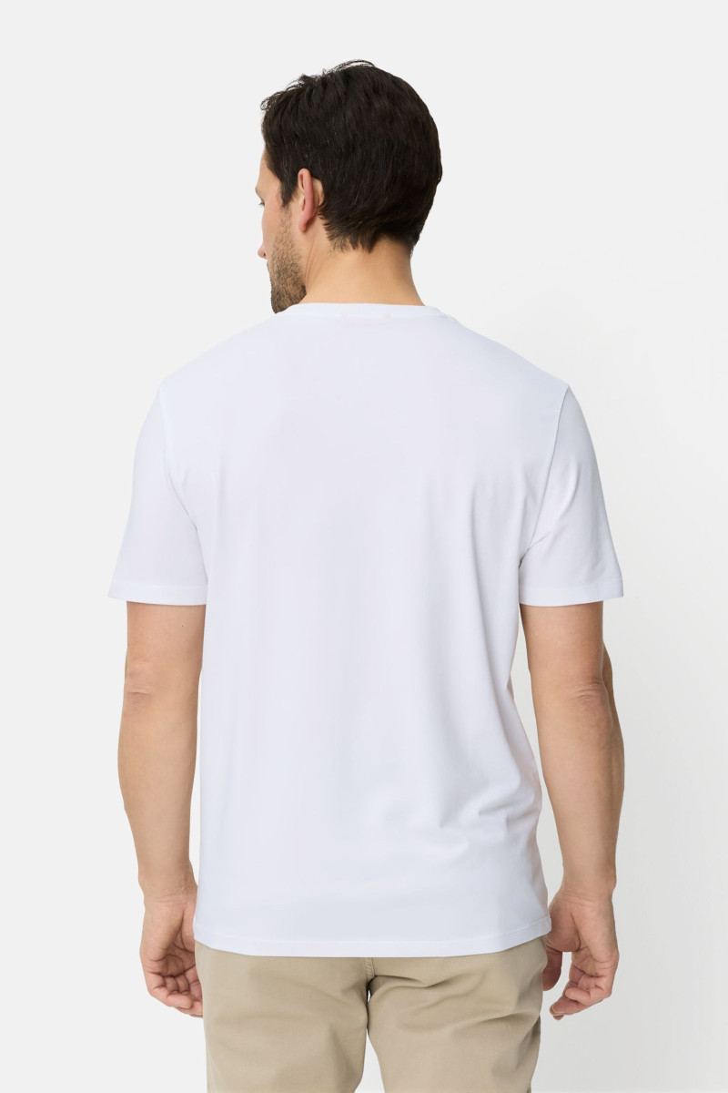 Tričko Camel Active T-Shirts 1/2 Sleeves White