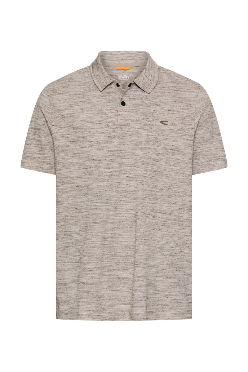 Polokošeľa Camel Active Polos 1/2 Sleeves Brown