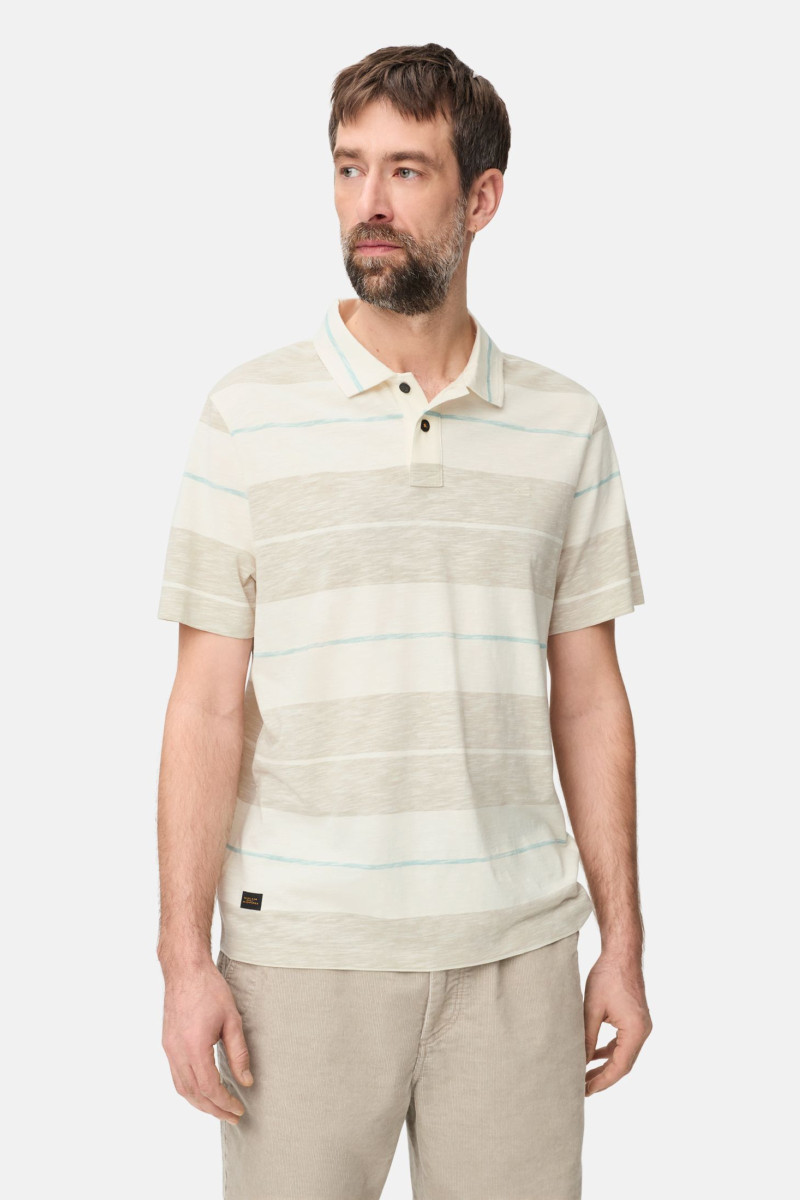 Polokošeľa Camel Active Polos 1/2 Sleeves Light Beige