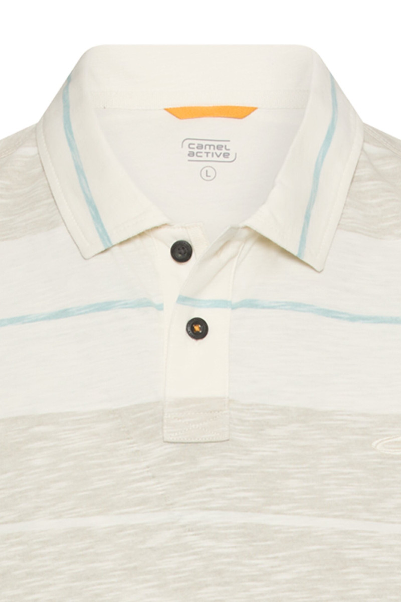 Polokošeľa Camel Active Polos 1/2 Sleeves Light Beige