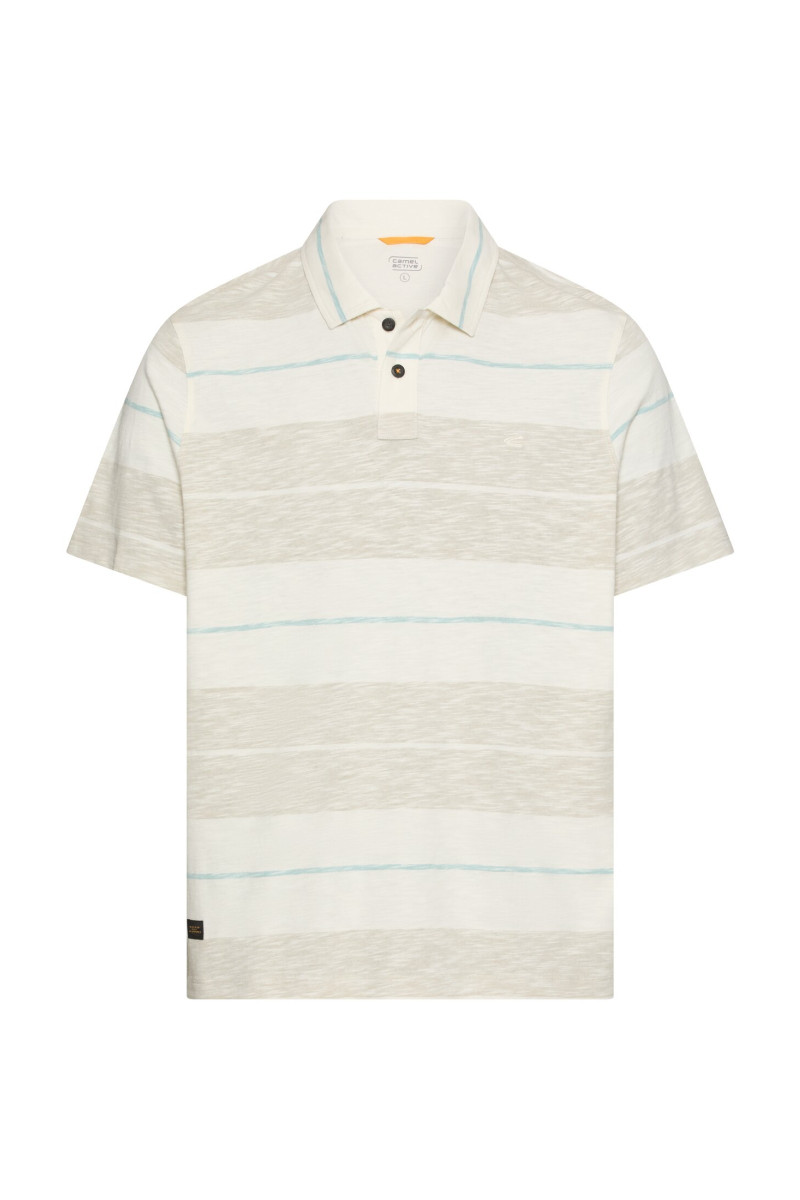Polokošeľa Camel Active Polos 1/2 Sleeves Light Beige