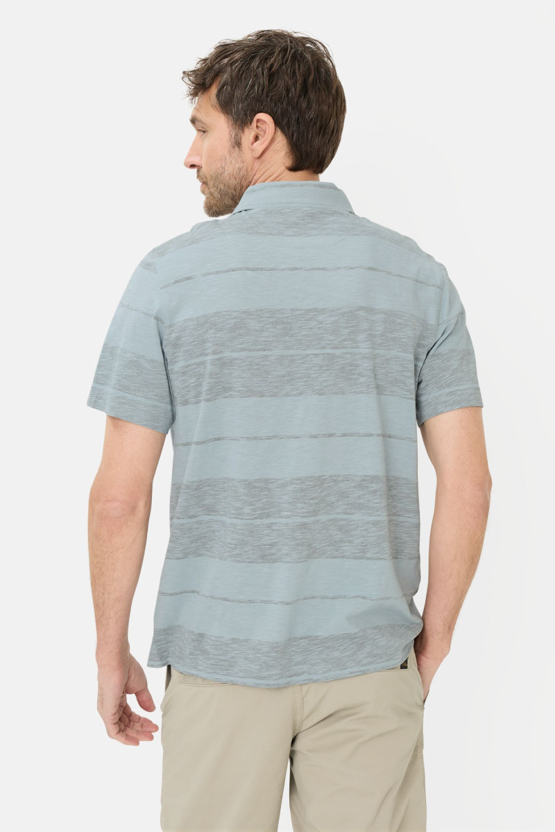 Polokošeľa Camel Active Polos 1/2 Sleeves Stormy Blue