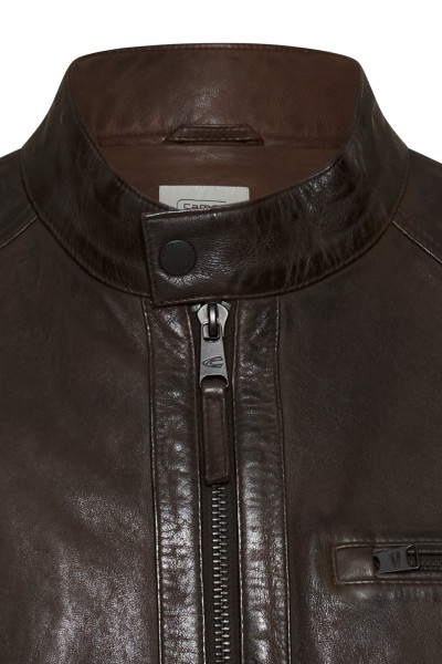 BUNDA CAMEL ACTIVE LEATHER BLOUSONS - Fotografie č. 6