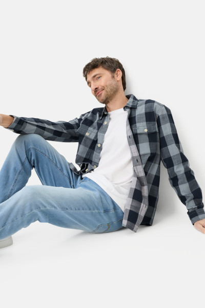 FARMER CAMEL ACTIVE 5-PKT DENIM REGULAR FIT - Kép 4