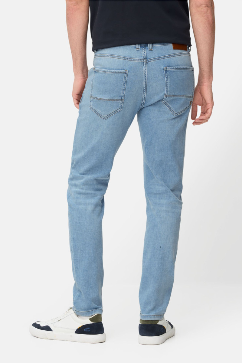 Džínsy Camel Active 5-Pkt Denim Slim Fit Ocean Blue