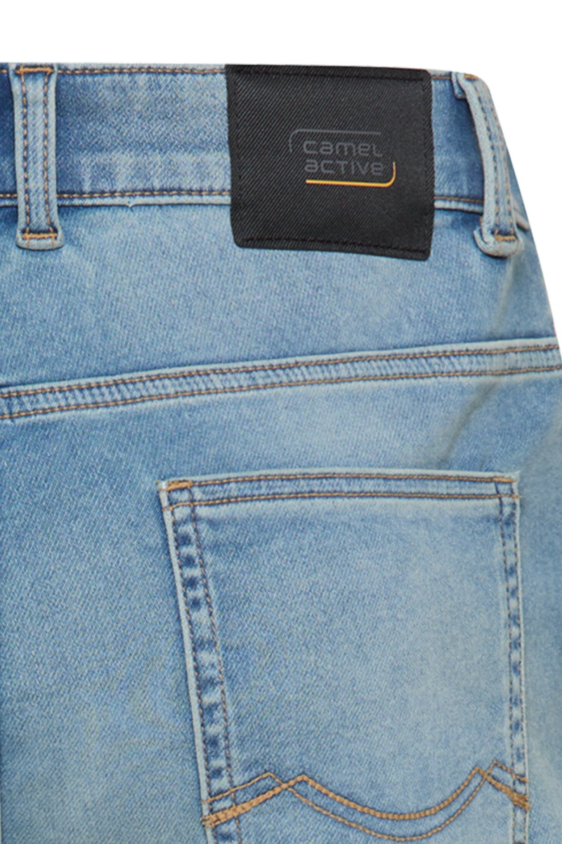 Šortky Camel Active Bermudas / Shorts Bleached Blue