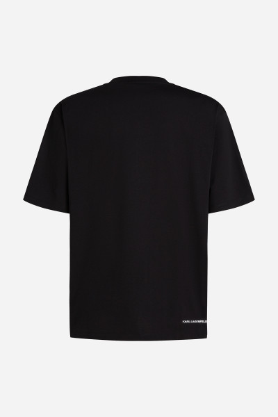 TRIČKO KARL LAGERFELD IKON OUTLINE POCKET T-SHIRT - Fotografie č. 6