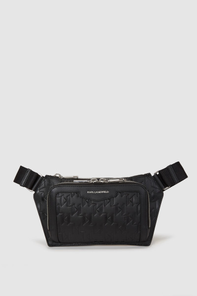 BUM BAG KARL LAGERFELD K/LOOM LEATHER BUMBAG - Fotografie č. 1