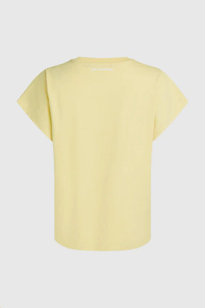 PÓLÓ KARL LAGERFELD IKON AQUARELLE C LOOSE T-SHIRT - Kép 6