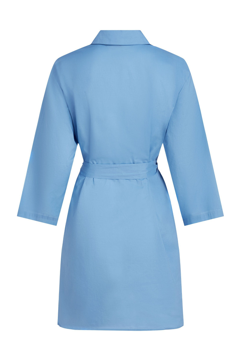 Plážové Oblečenie Karl Lagerfeld Karl Dna Signature Beach Dress Silver Lake Blue