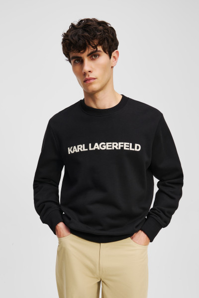 MIKINA KARL LAGERFELD ESSENTIAL LOGO SWEATSHIRT - Fotografie č. 1