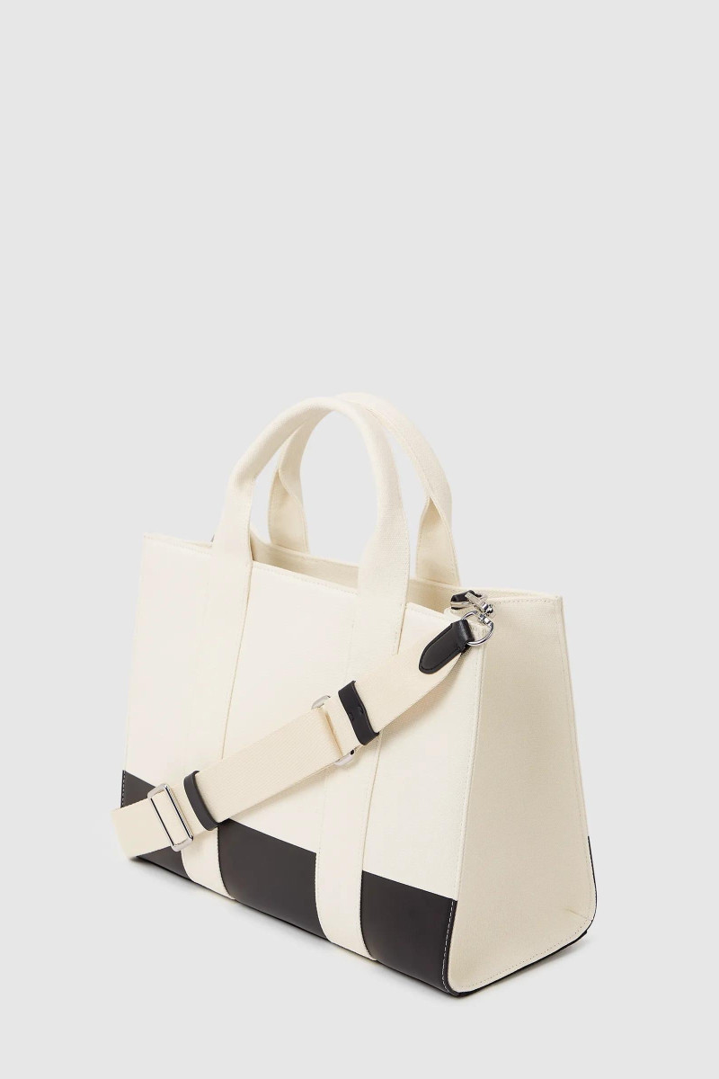 Kabelka Karl Lagerfeld K/Rsg Square Md Tote Col. Blk White/Black