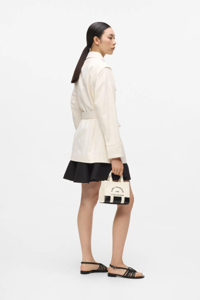 RETIKÜL KARL LAGERFELD K/RSG SQUARE MN TOTE COL. BLK - Kép 2
