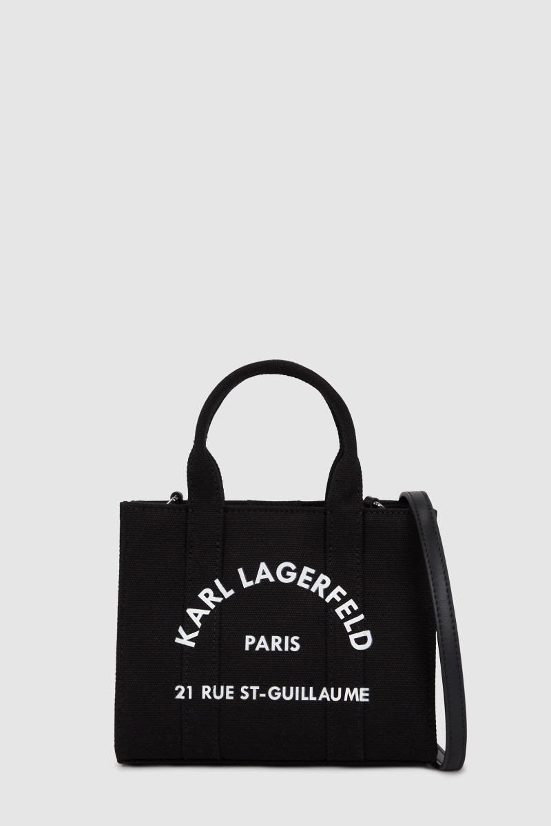 Kabelka Karl Lagerfeld K/Rsg Square Mini E/W Tote Black