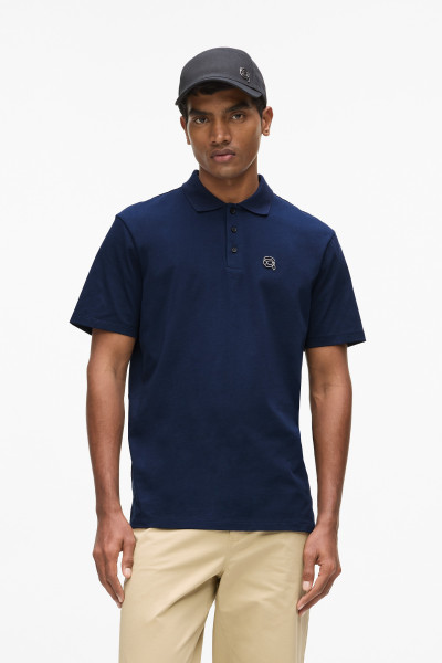 TRIČKO KARL LAGERFELD IKON JERSEY SSLV POLO - Fotografia č. 1