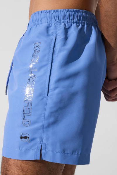 FÜRDŐRUHA KARL LAGERFELD IKON SHINE SHORT BOARDSHORT - Kép 4