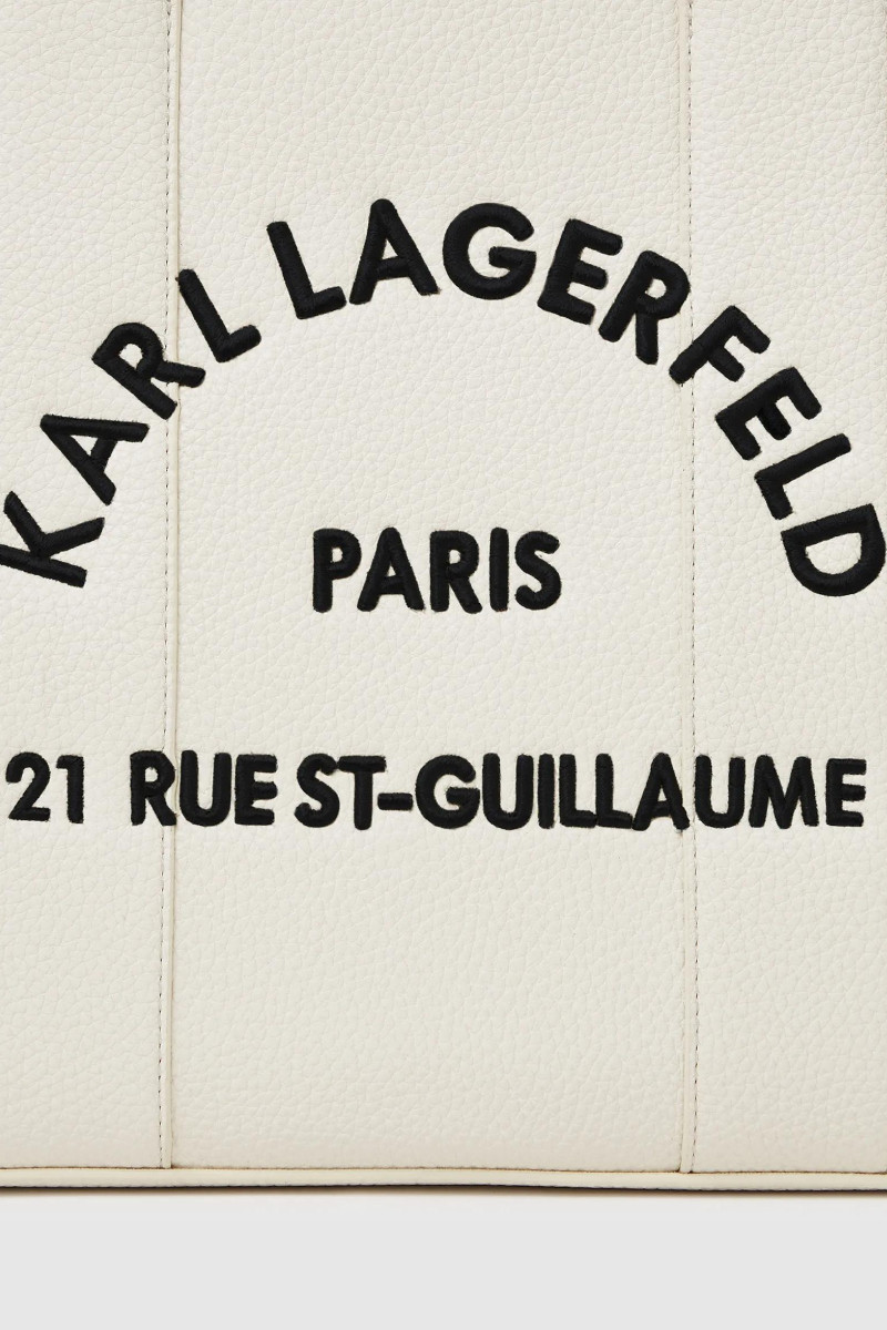 Kabelka Karl Lagerfeld K/Rsg Md Square Tote Peb Emb Off White