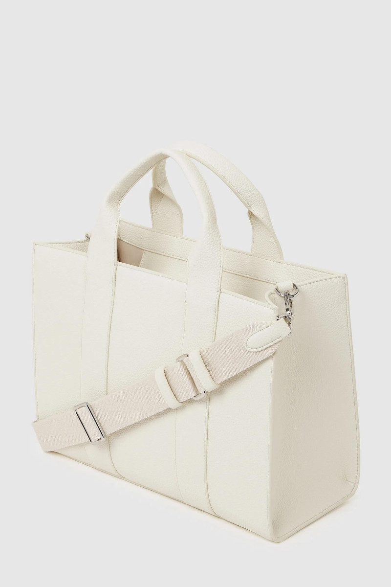 Kabelka Karl Lagerfeld K/Rsg Md Square Tote Peb Emb Off White
