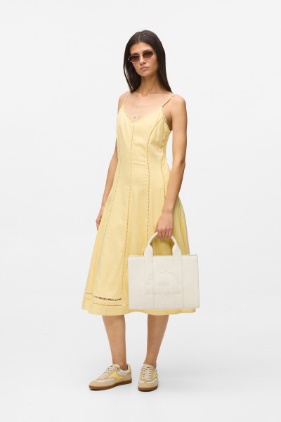 KABELKA KARL LAGERFELD K/RSG MD SQUARE TOTE PEB EMB - Fotografie č. 2