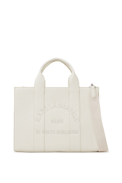 KABELKA KARL LAGERFELD K/RSG MD SQUARE TOTE PEB EMB - Fotografie č. 1