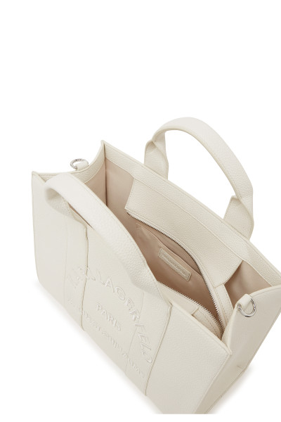 KABELKA KARL LAGERFELD K/RSG MD SQUARE TOTE PEB EMB - Fotografie č. 4