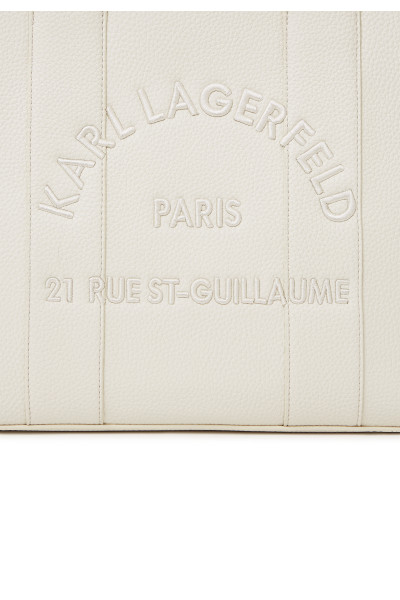 KABELKA KARL LAGERFELD K/RSG MD SQUARE TOTE PEB EMB - Fotografie č. 5